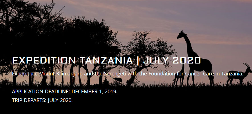 expedition tanzania july 2020
